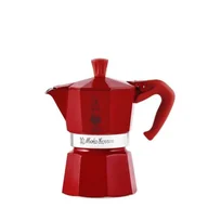 Zaparzacze i kawiarki - Bialetti kawiarka Winter Wonderland 3TZ czerwona - miniaturka - grafika 1