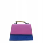 Torebki damskie - Torebka damska skórzana do ręki, na ramię, mała, oryginalna OLIVKA - miniaturka - grafika 1