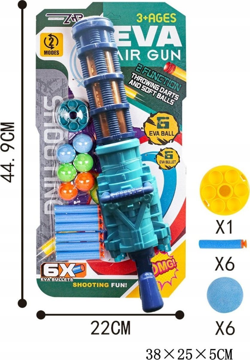 Gazelo Karabin na strzałki/piłki piankowe G203713 67535