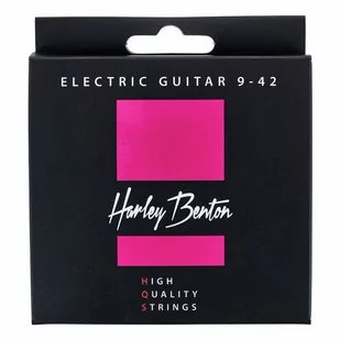 Struny do gitary elektrycznej Harley Benton HQS EL - Struny gitarowe  - miniaturka - grafika 1