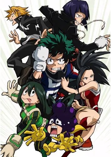 Plakat Anime My Hero Academia bnha_016 A2 (custom)