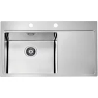 Zlewozmywaki - Alveus PURE 50 stal SATYNA 1103652 - miniaturka - grafika 1