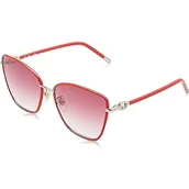 Okulary przeciwsłoneczne - Furla Okulary damskie, Shiny Light Gold, 58 - miniaturka - grafika 1