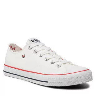 Lee Cooper Trampki LCW-22-31-0874M White - Trampki damskie - miniaturka - grafika 1