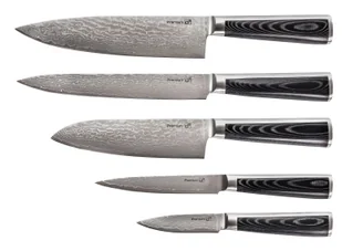 Zestaw noży G21 G21 Damascus Premium, pudełko, 5 szt. G21-6002260 - Noże kuchenne - miniaturka - grafika 1