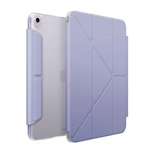 UNIQ etui Camden Click pokrowiec futerał obudowa z klapką Book cover do iPad Air 13" (2024) fioletowy/light violet - Etui do tabletów - miniaturka - grafika 1