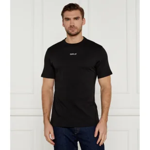 Replay T-shirt Regular Fit - Koszulki męskie - miniaturka - grafika 1