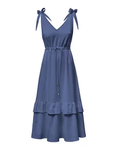 Sukienka HUNNY BUNNY midi blue - Sukienki - miniaturka - grafika 1