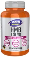Witaminy i minerały - Now Foods Foods FOODS HMB 500mg 120 kaps. NW961 - miniaturka - grafika 1