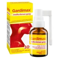 Przeziębienie i grypa - Tactica GARDIMAX SPRAY NA GARDŁO LEMON 30 ml 3193421 - miniaturka - grafika 1