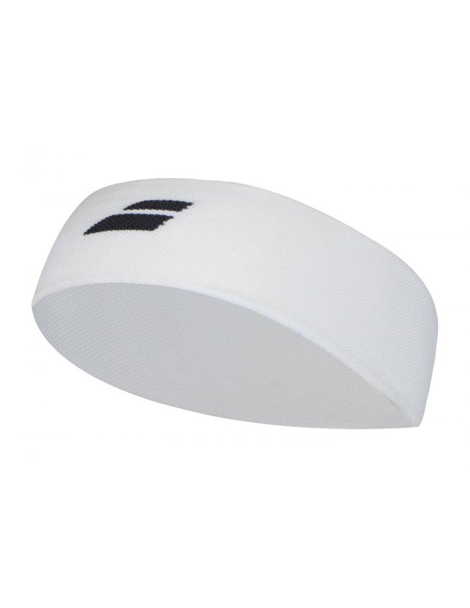 Opaska na głowę Babolat LOGO HEADBAND white