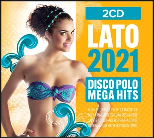 Lato 2021 Disco Polo Mega Hits 2CD Nowa - Książki o muzyce - miniaturka - grafika 1