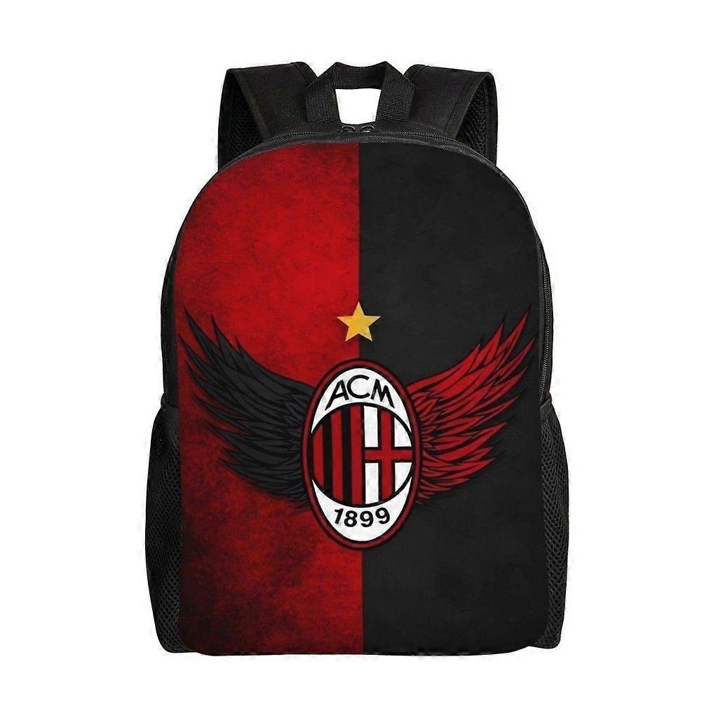 AC Milan Casual przenośny plecak męski o dużej pojemności, torba gimnazjalna-hjka5384