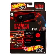 Zabawki zdalnie sterowane - Mattel Samochód zdalnie sterowany Hot Wheels Batman Batmobil HBL43 - miniaturka - grafika 1