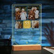 Ramki na zdjęcia - Lampka ramka XL z wydrukiem na szkle akrylowym i podświetleniem LED - miniaturka - grafika 1