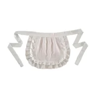 Nerki - Kobiety Kuchnia Fartuch Gotowanie Pół fartucha Fartuch Kelnerka Fartuch Biała pokojówka Fartuch Beżowy - miniaturka - grafika 1