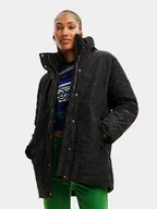 Kurtki damskie - Desigual Kurtka przejściowa 23WWEW17 Czarny Regular Fit - miniaturka - grafika 1