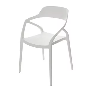 Dekoria pl pl Krzesło Zing White 57 x 50 x 80 cm 005-565 - Krzesła - miniaturka - grafika 1