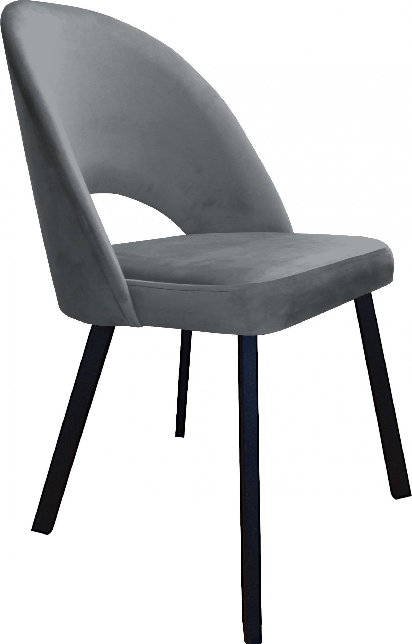 Atos Krzesło Polo noga Profil czarna BL14