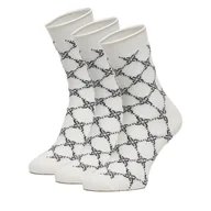 Skarpetki damskie - Skarpety Nine West CEO_BR_NW_Silver_01_Z_AW25 (3 PACK) Czarny - miniaturka - grafika 1