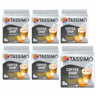 Kawa w kapsułkach i saszetkach - Kapsułki Tassimo Toffee Nut Latte zestaw 5+1 opakowanie Gratis! [48 kaw] - miniaturka - grafika 1