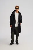 Płaszcze męskie - Dzianinowy płaszcz Directeur Artistique męski - miniaturka - grafika 1