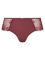Majtki damskie - Chantelle Bokserki Legend C15YB0 Bordowy - miniaturka - grafika 1
