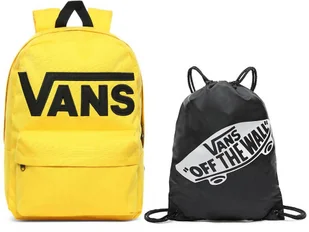 Vans Plecak szkolny Old Skool III Lemon Chrome - VN0A3I6R85W + piórnik - Plecaki - miniaturka - grafika 26