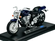 Samochody i pojazdy dla dzieci - WELLY '02 YAMAHA ROAD STAR WARRIOR 1:18 12156 - miniaturka - grafika 1