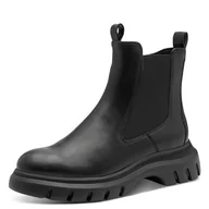 Kozaki damskie - Marco Tozzi Damskie 2-25432-45 Chelsea kozaki, czarne, 40 EU, czarny, 40 EU - miniaturka - grafika 1