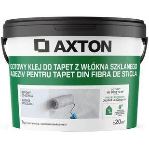 Klej do tapet z włókna szklanego 5 kg Axton - Kleje i inne preparaty budowlane - miniaturka - grafika 1
