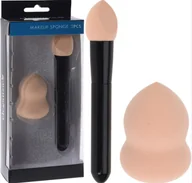 Pędzle do makijażu - QVS gąbki do czyszczenia twarzy (celulozy naturalne), 1er Pack (1 X 2 sztuki) 2523516 - miniaturka - grafika 1