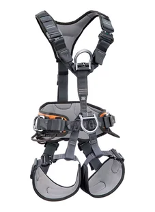 Uprząż przemysłowa Climbing Technology Gryphon Ascender - black/orange - Sprzęt wspinaczkowy - miniaturka - grafika 1
