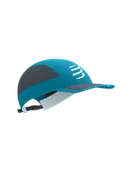Czapki i chusty sportowe męskie - COMPRESSPORT Czapka biegowa 5 PANEL LIGHT CAP mosaic blue/magent - miniaturka - grafika 1