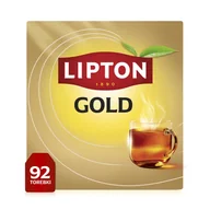 Herbata - Herbata czarna aromatyzowana Lipton Gold Tea 138g - 92 torebek - miniaturka - grafika 1