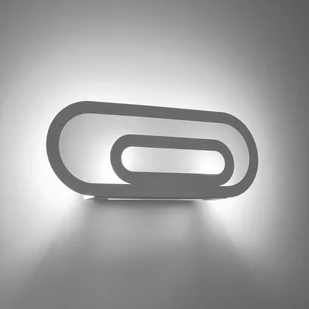 Euluna Elzear kinkiet, owalny, biały - Lampy ścienne - miniaturka - grafika 3