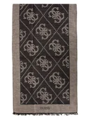 Apaszki i szaliki damskie - Guess Szal w kolorze brązowym - 180 x 53 cm - miniaturka - grafika 1