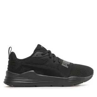 Sneakersy Puma Wired Run Pure Jr 390847 01 Czarny - Sneakersy damskie - miniaturka - grafika 1