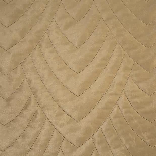 Narzuta 220 x 240 Pikowana Velvet Luiz6 Beż - Narzuty - miniaturka - grafika 4
