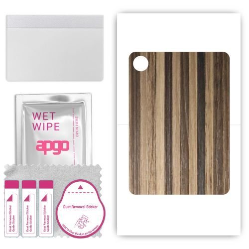 folia naklejka skórka strukturalna na TYŁ do Vivo Pad2 - Drewno Paski Mix - apgo SKINS