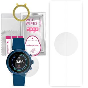 1x Folia hydrożelowa do Fossil Sport - apgo Smartwatch Hydrogel Protection Ochrona na ekran smartwatcha - Akcesoria do smartwatchy - miniaturka - grafika 1