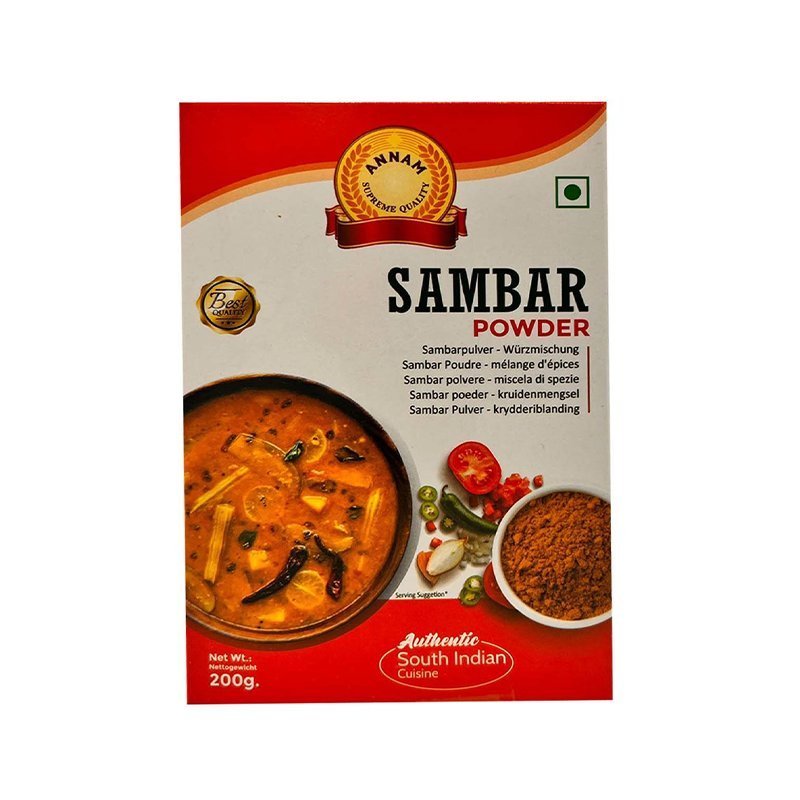 Przyprawa do zupy Annam Sambar Powder 200 g – aromatyczna mieszanka do dań