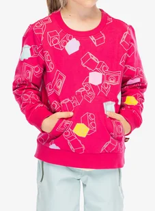 Bluza dziecięca LEGO LW Scout 205 - dark pink - Bluzy dla dziewczynek - miniaturka - grafika 1