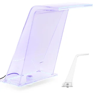 Uniprodo Wylewka wodospadowa - 45 cm - oświetlenie LED - niebieski/biały - wypływ wody 395 mm UNI_WATER_36 - Akcesoria do basenów Uniprodo Wylewka wodospadowa - 45 cm - oświetlenie LED - niebieski/biały - wypływ wody 395 mm UNI_WATER_36 - Akcesoria do basenów - miniaturka - grafika 1