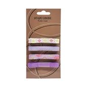 Akcesoria do pakowania - NK Galleria, zestaw wstążek, fioletowy, 4 sztuki - miniaturka - grafika 1