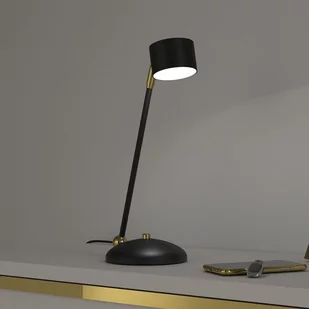 Milagro Lampka biurkowa ARENA BLACK/GOLD 1xGX53 MLP7764 - Lampy stojące - miniaturka - grafika 2