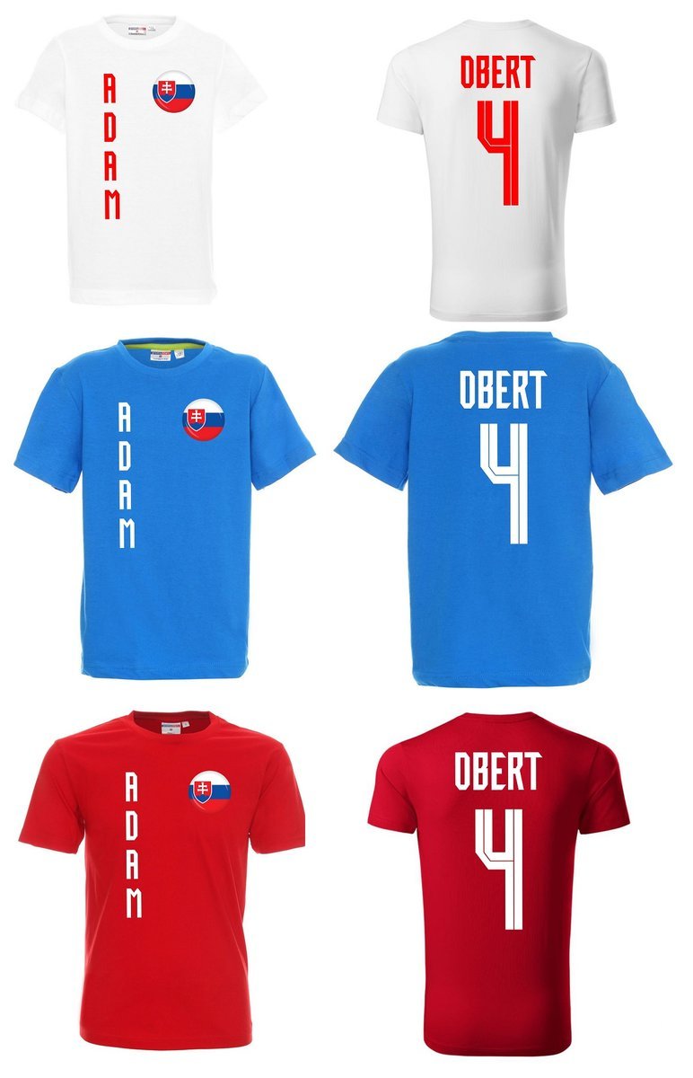 Koszulka Słowacja ADAM OBERT 4 Jr