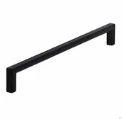 Zawiasy, okucia i inne akcesoria - Uchwyt meblowy podłużny 2108 224 Metalowy Czarny Mat - miniaturka - grafika 1