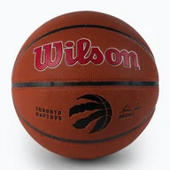 Koszykówka - Piłka do koszykówki Wilson NBA Team Alliance Toronto Raptors brown rozmiar 7 - miniaturka - grafika 1
