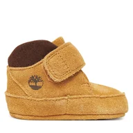Buty dla chłopców - Niechodki Timberland Crib Bootie TB0A6H8GEZ01 Brązowy - miniaturka - grafika 1